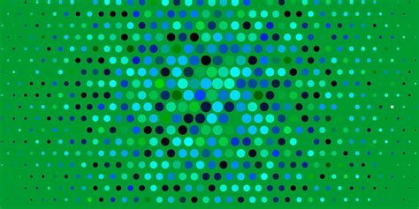 Light Blue Green Vector Backdrop With Dots Vector Art At