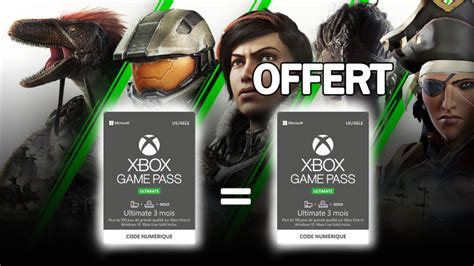 Xbox Game Pass Ultimate 3 Mois Acheté 3 Mois Dabonnement Offerts Actualités