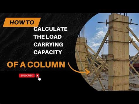 How To Calculate The Load Carrying Capacity Of A Column Design Of Rcc