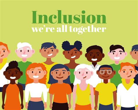 Group Of Interracial People Inclusion Concept 1933959 Vector Art At Vecteezy