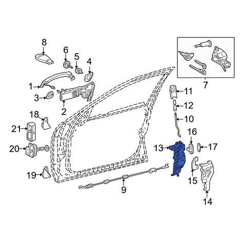 Mercedes Benz Oe Front Left Door Latch Assembly