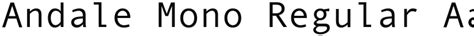 Andale Mono Font Download Free For Desktop And Webfont