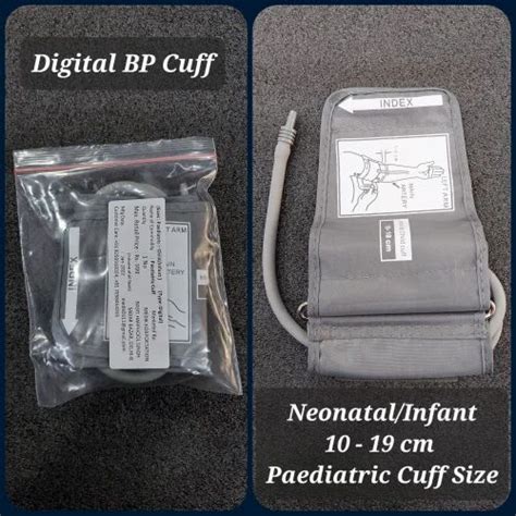 Polyester Bp Cuff Digital Neonatal Infant 10 19cm Paediatric At Best