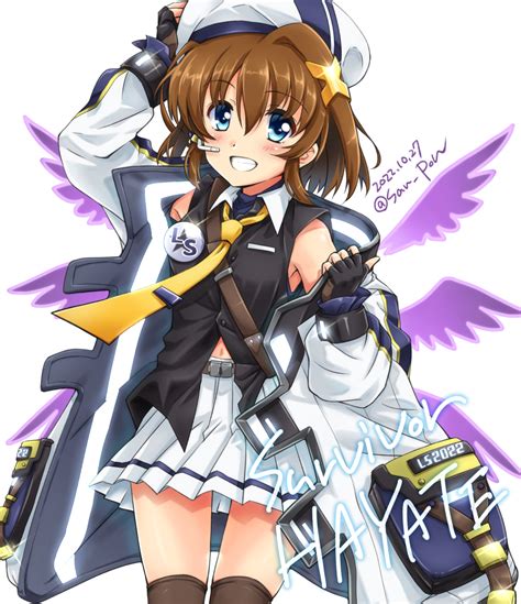 Yagami Hayate Mahou Shoujo Lyrical Nanoha Image By Dasuto 3801401