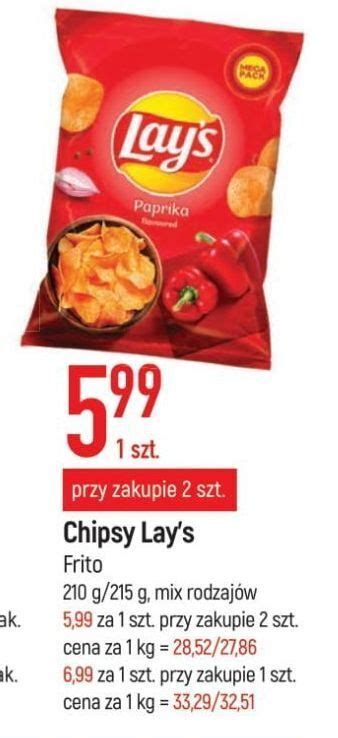 Promocja Chipsy Paprykowe Lay S W E Leclerc