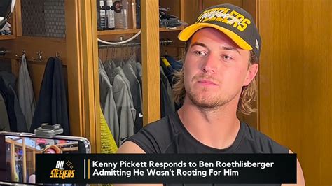 Steelers Qb Kenny Pickett Responds To Ben Roethlisberger Video