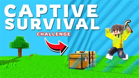 Captive Survival Challenge By Pickaxe Studios Minecraft Marketplace