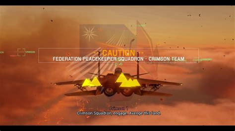 Engaging Experimental Crimson Squadron Project Wingman Mission 18