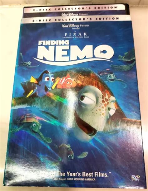 Disney Pixar Finding Nemo Disc Collectors Edition Dvd Used