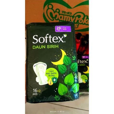 Jual SOFTEX DAUN SIRIH 16 2 29CM Shopee Indonesia