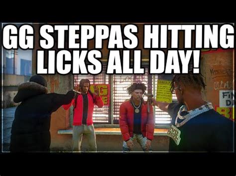 GG Steppas Hitting Licks All Day GTA RP Grizzley World WHITELIST