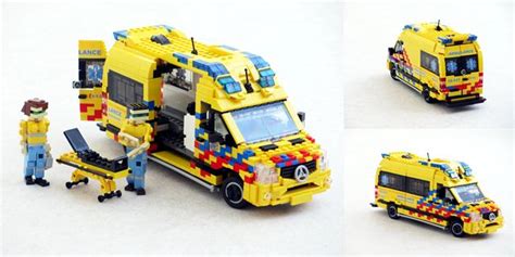 New Wheels For My Lego Ambulance Service The Brothers Brick Lego