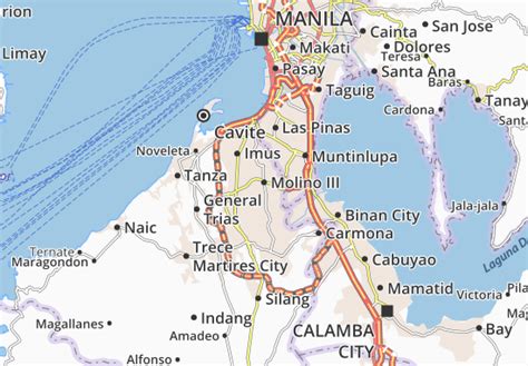 MICHELIN Molino III map - ViaMichelin