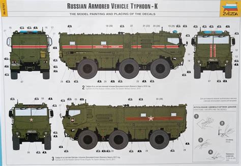 Russian Armored Vehicle Typhoon K Zvezda