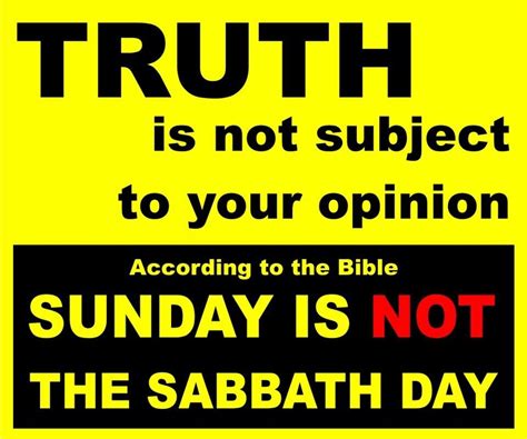 Sabbath Bible Truth Sabbath Day