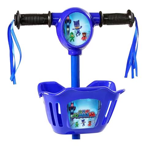 Patinete Pj Mask Para Crian As Scooter Rodas Brinquedo Frete Gr Tis