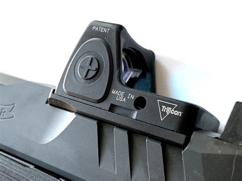 Forward Controls Design Opf Pdp V1 Rmr Optics Mounting Plate For Walther Pdp And Trijicon Rmr