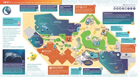 Digital Park Map - Maui Ocean Center | Trip advisor, Map, Ocean