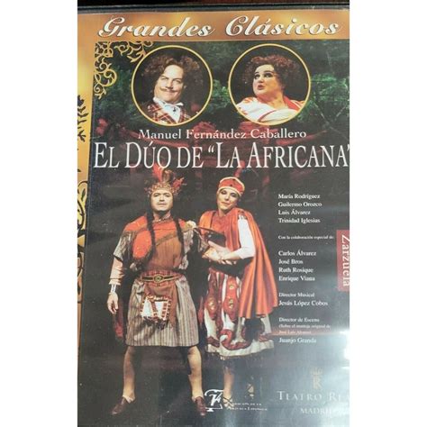 Caballero El Duo De La Africana DVD 120 Mins 2006 Region Free Etsy