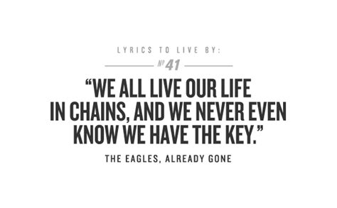 The Eagles - Already Gone song lyrics | Lyrics to live by, Quotes to ...