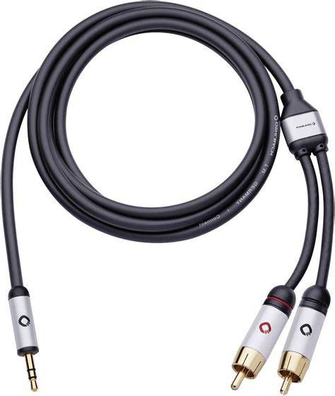 Kabel audio RCA Cinch Jack Oehlbach 60002 2x złącze męskie RCA