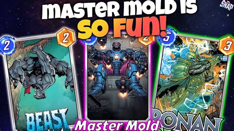 Master Mold Is MY NEW FAVORITE CARD In Bounce Decks Best Marvel Snap