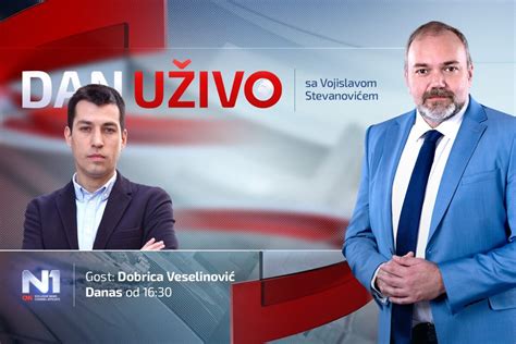 Dobrica Veselinović gost Dana uživo