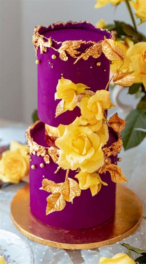 Beautiful Wedding Cakes To Suit Different Styles Bright Bold