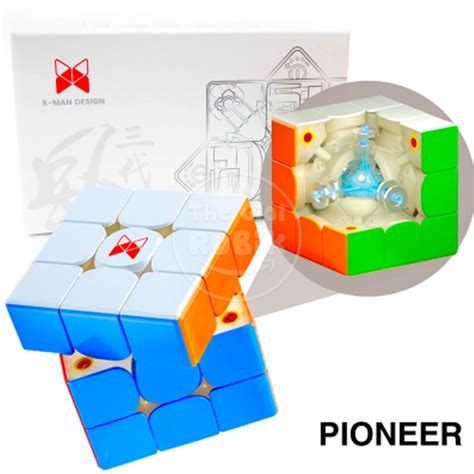 XMD Tornado V3M Standard Flagship Pioneer UV Rubik 3x3 Có Nam Châm