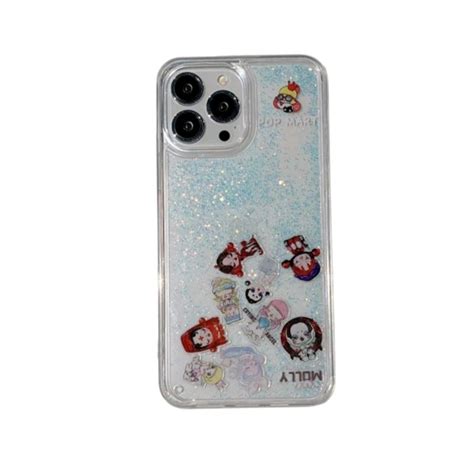 Popmart Skullpanda Molly Sand Flowing Iphone Pro Max Casing