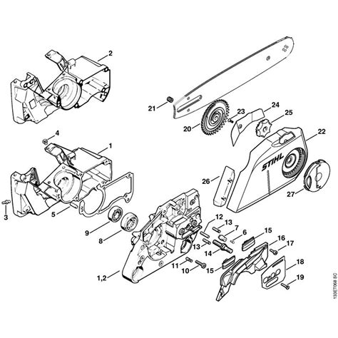 Stihl 026 Parts Schematic