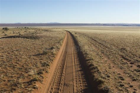 Hot Dusty Desert Back Road Stock Image Image Of West Springs 30730853