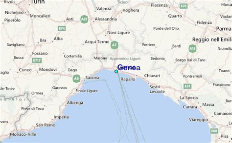 Map Of Italy Genoa Area United States Map