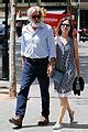 Harrison Ford Calista Flockhart Take Romantic Stroll Through