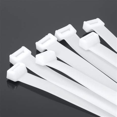 Amazon Armpow Inch White Zip Ties Heavy Duty Pcs Lbs