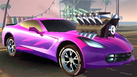 Mobil Stinger Stunt Car Extreme Mobil Sport Rintangan Game Mobil