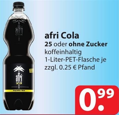 Afri Cola Oder Ohne Zucker Liter Angebot Bei Famila Nord Ost