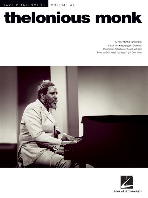 Thelonious Monk Jazz Piano Solos Hl00232767