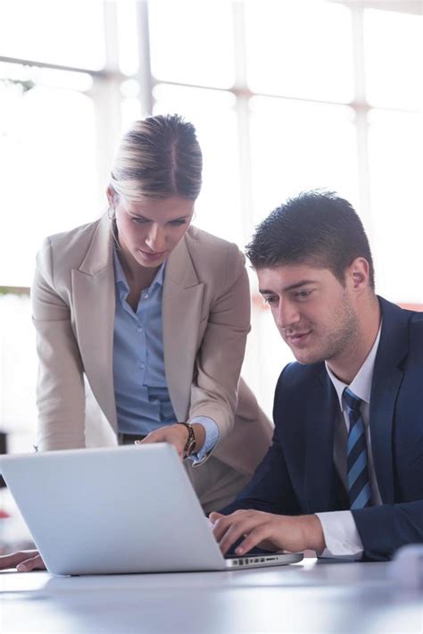 Business Man At The Office 12533039 Stock Photo At Vecteezy