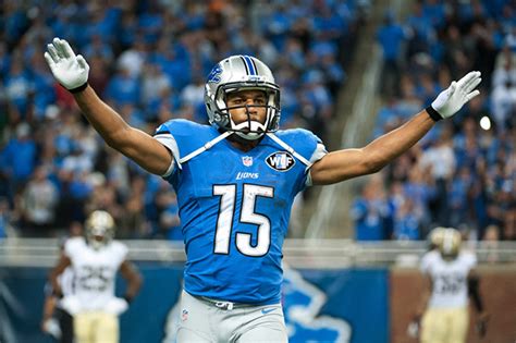 Detroit Lions Wide Receiver Golden Tate Sports Byline Usa