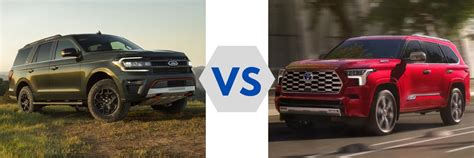 2023 Ford Expedition Vs Toyota Sequoia