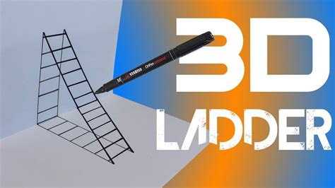 How To Draw A D Ladder Trick Art Youtube