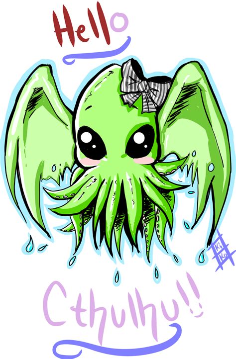 Hello Cthulhu By Kinbarri On Deviantart