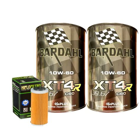 Set Entretien Huile Bardahl Xt R W Filtre Pour Ktm Xc Rw