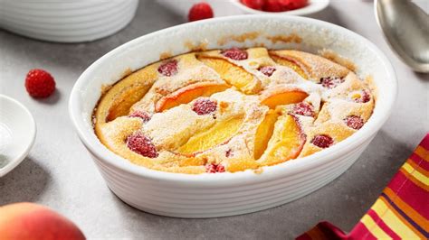 Recette clafoutis léger aux pêches