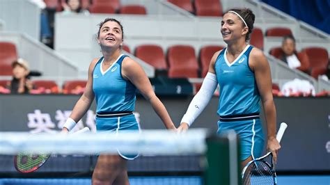 Wta Pechino Sara Errani E Jasmine Paolini In Semifinale Nel Doppio