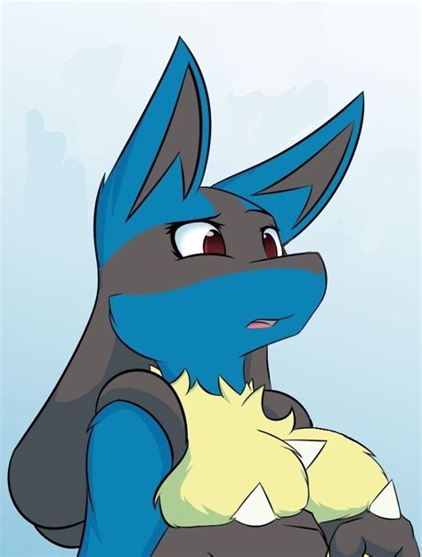 Female Lucario Drippy Hot Sex Picture