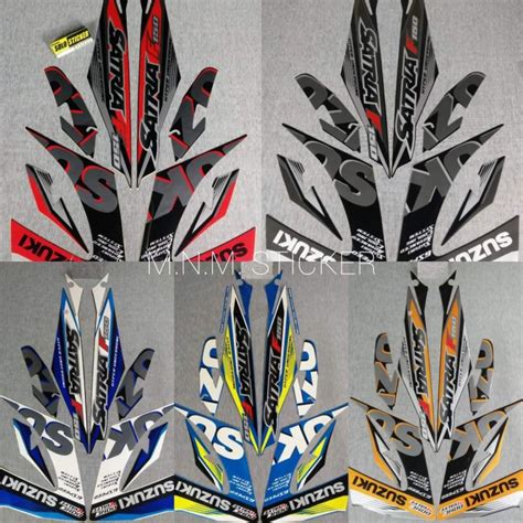 SUZUKI RAIDER 150 REBORN SATRIA DECALS STICKER Lazada PH