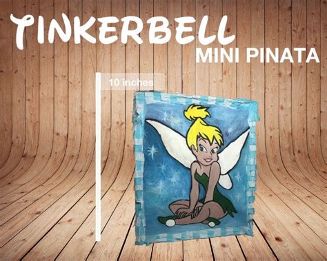 Tinkerbell 11 inch Mini Piñata by LuisasPartyShop on Etsy Mini