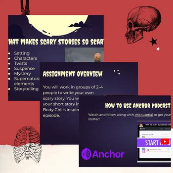 Scary Story Podcast by Austen-tatious Learning | TPT